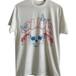 **🦋‎ 999 Club Skull Tee - Juice WRLD Inspired (Size S) 🦋**